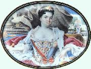Portrait of Catherine I in front of Ekaterinhov Murano, Andrea da